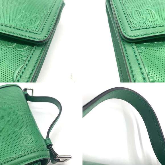 GUCCI Green Shoulder Bag - Picture 4 of 7